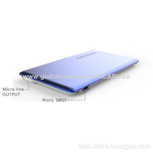 Mobile Power, 1400mAh/A Grade Li-polymer Battery, OEM/ODM, Gift